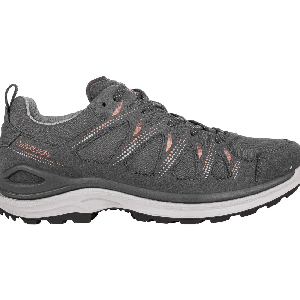 Lowa Innox Evo II GTX Ws wandelschoenen dames asphalt salmon