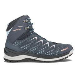 Lowa Innox Pro GTX Mid wandelschoenen dames steel blue salmon