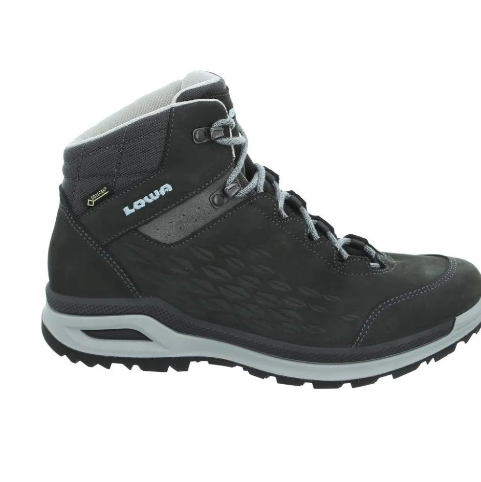 Lowa Locarno GTX QC wandelschoenen dames anthracite ice blue