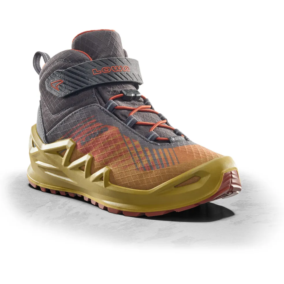 Lowa Merger GTX QC Mid wandelschoenen dames mustard rust