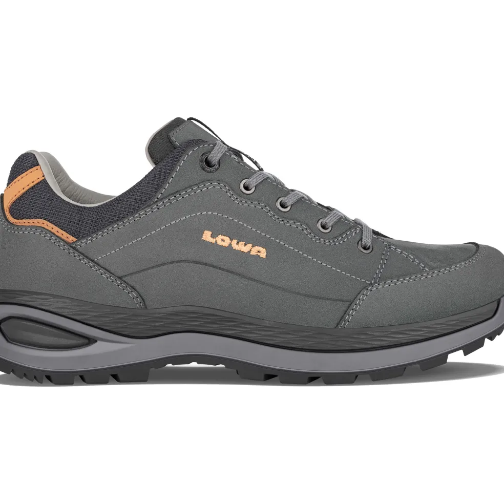 Lowa Renegade Evo LL Lo Ws wandelschoenen dames graphite apricote