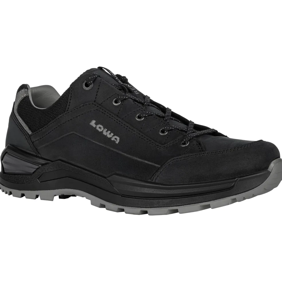 Lowa Renegade Evo LL Lo wandelschoenen heren black grey