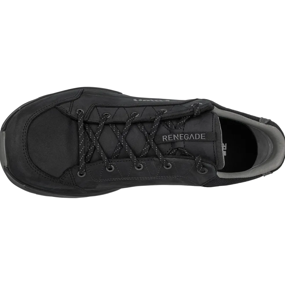 Lowa Renegade Evo LL Lo wandelschoenen heren black grey