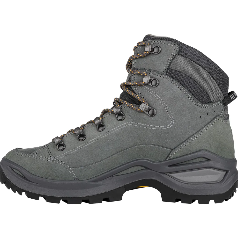 Lowa Renegade Evo LL Mid Ws wandelschoenen dames graphite apricote