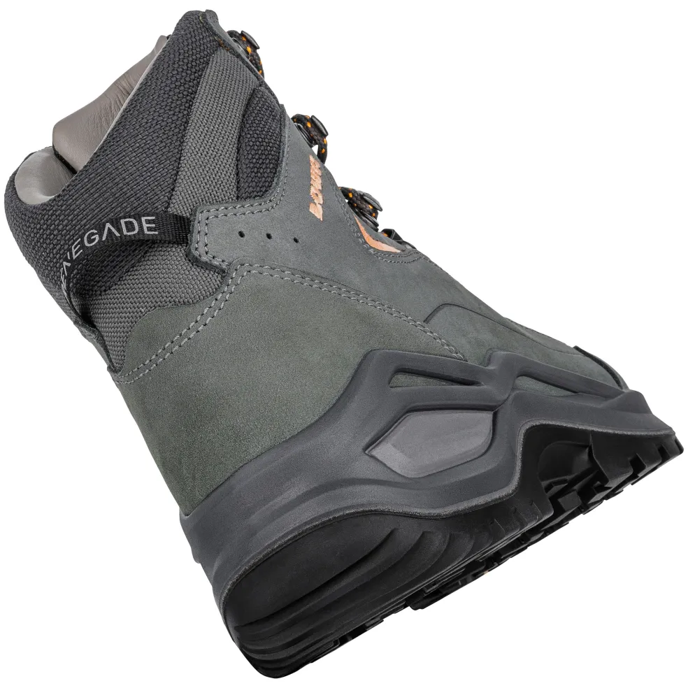 Lowa Renegade Evo LL Mid Ws wandelschoenen dames graphite apricote