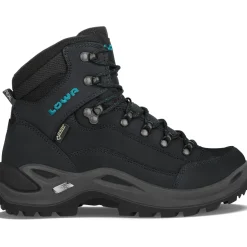 Lowa Renegade GTX Mid Ws wandelschoenen dames  asphalt turquoise