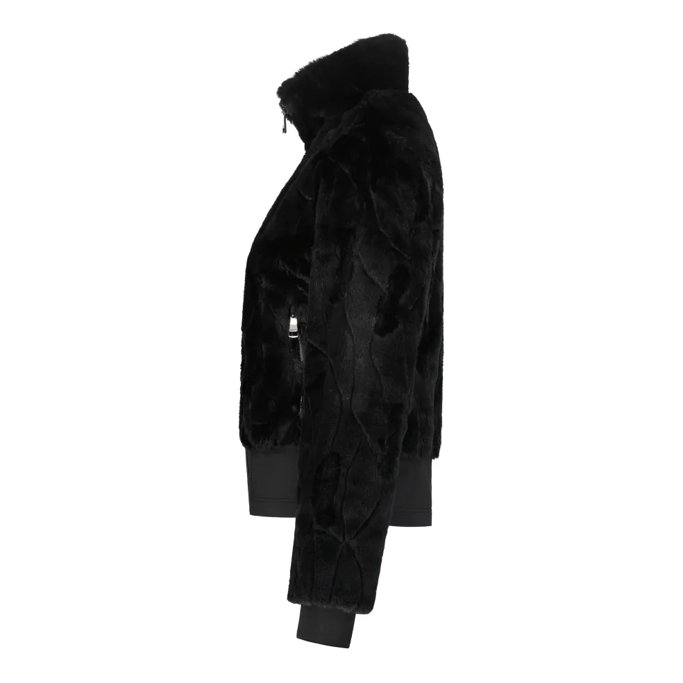 Luhta Ailakkavaara fleece vest dames basic black