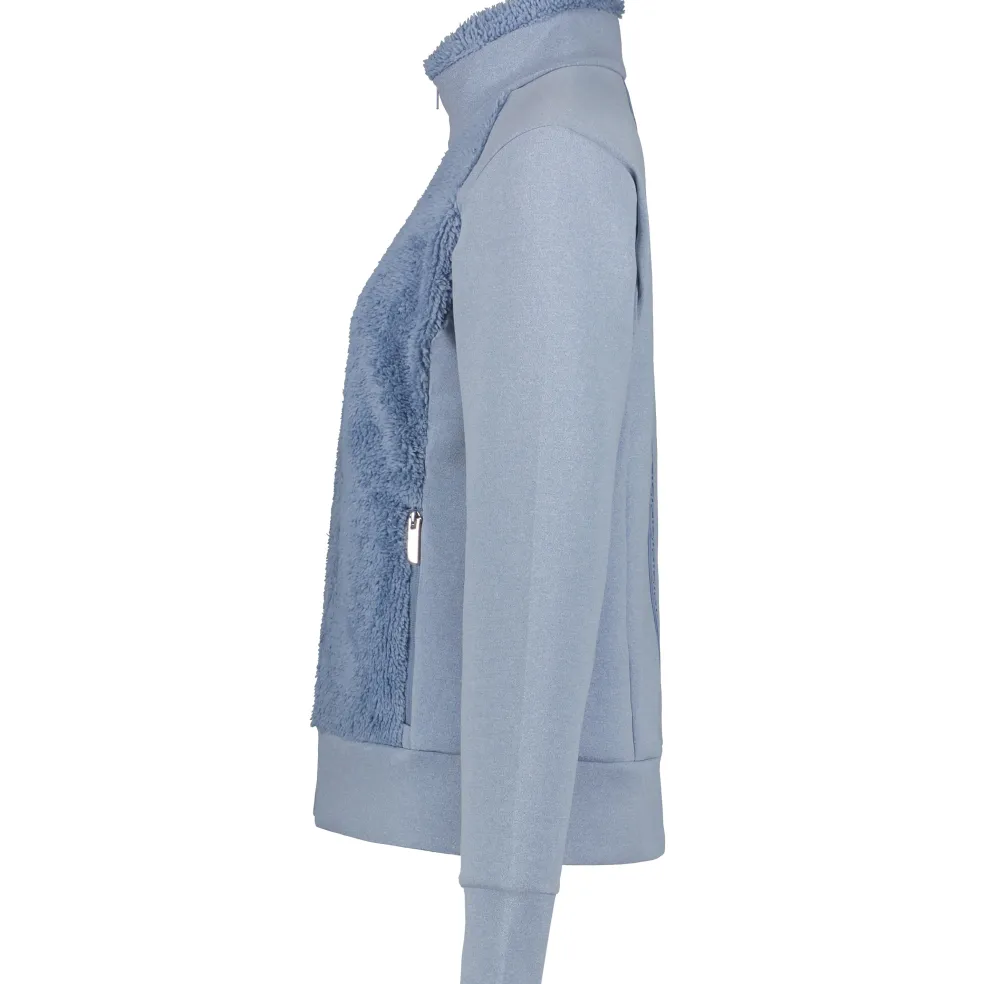 Luhta Eirala fleece vest dames sky blue