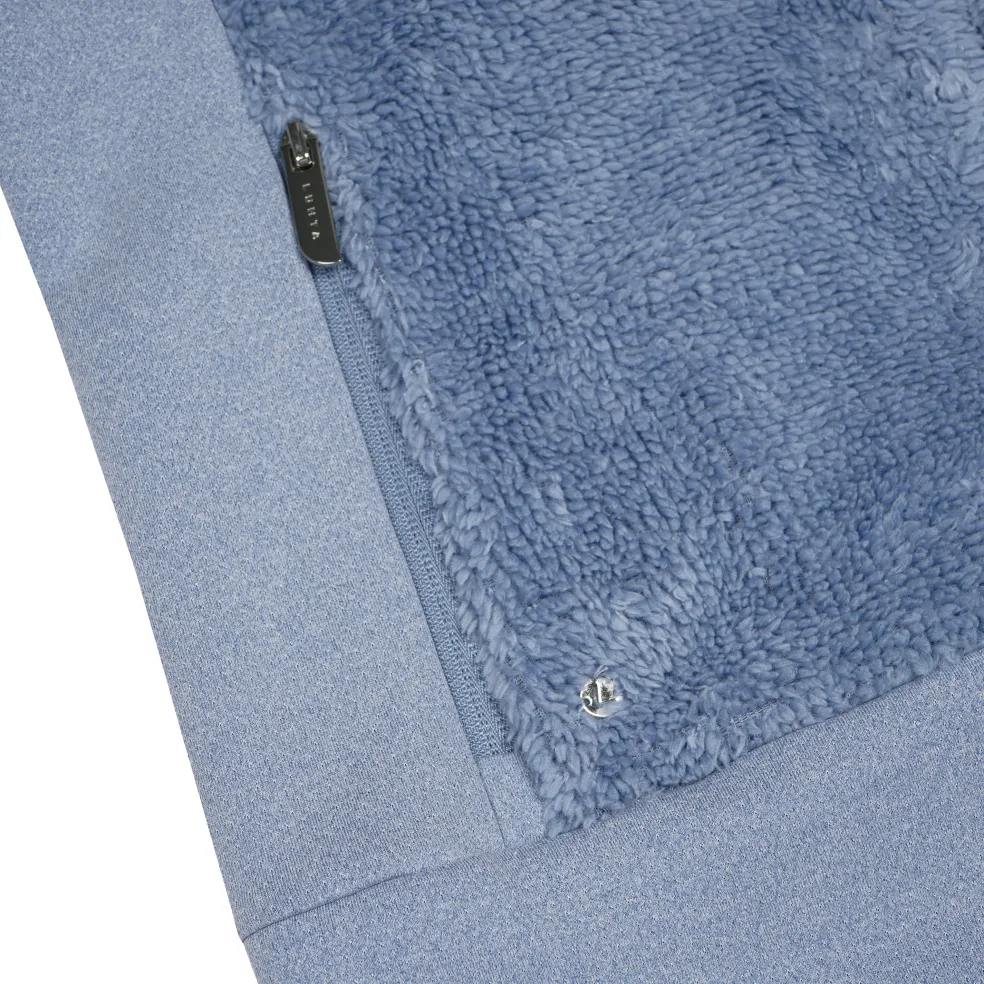 Luhta Eirala fleece vest dames sky blue