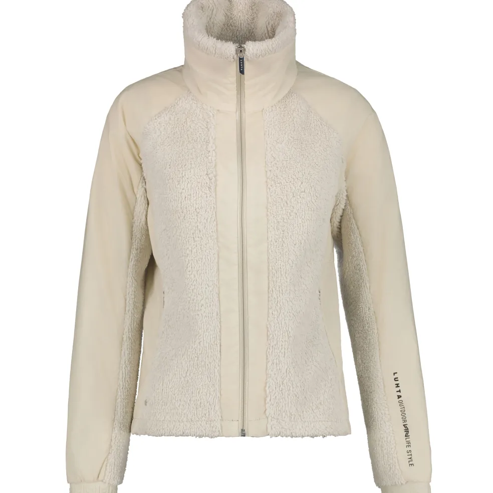 Luhta Esse fleece vest dames powder