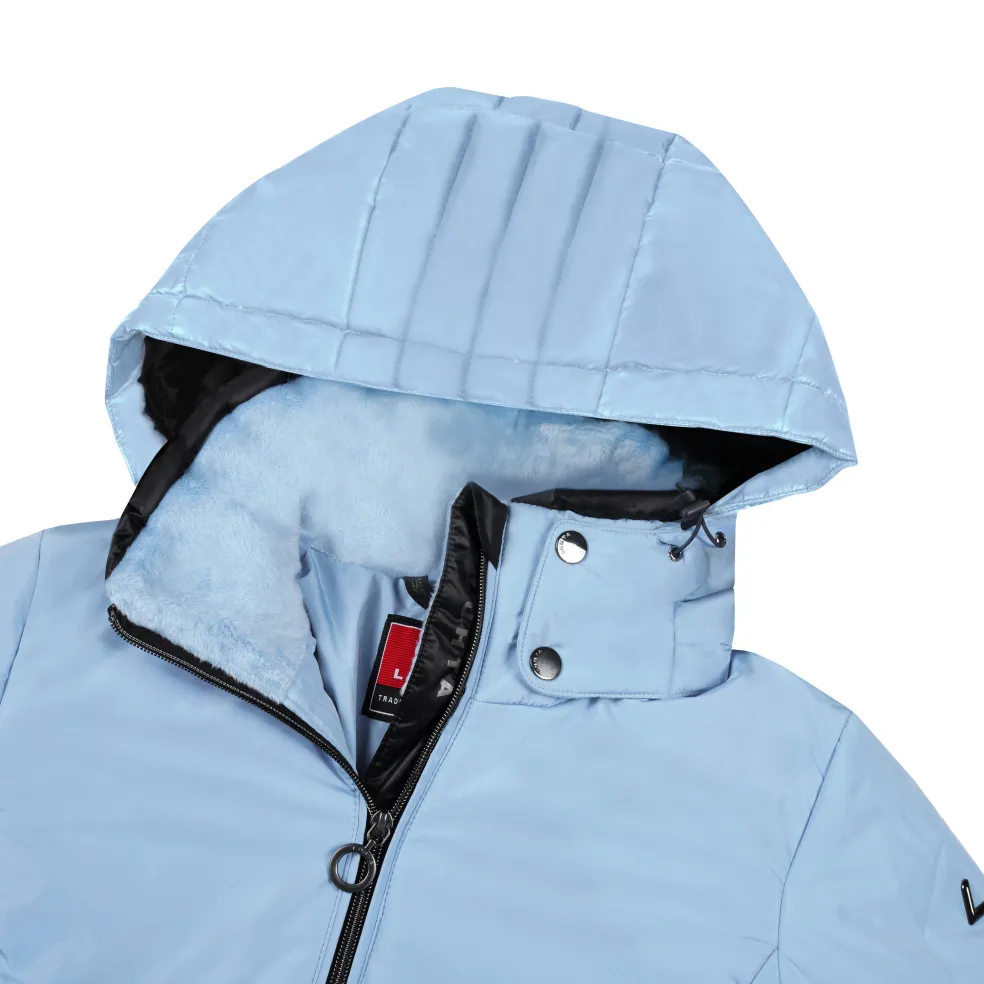 Luhta Halkis winterjas dames light blue