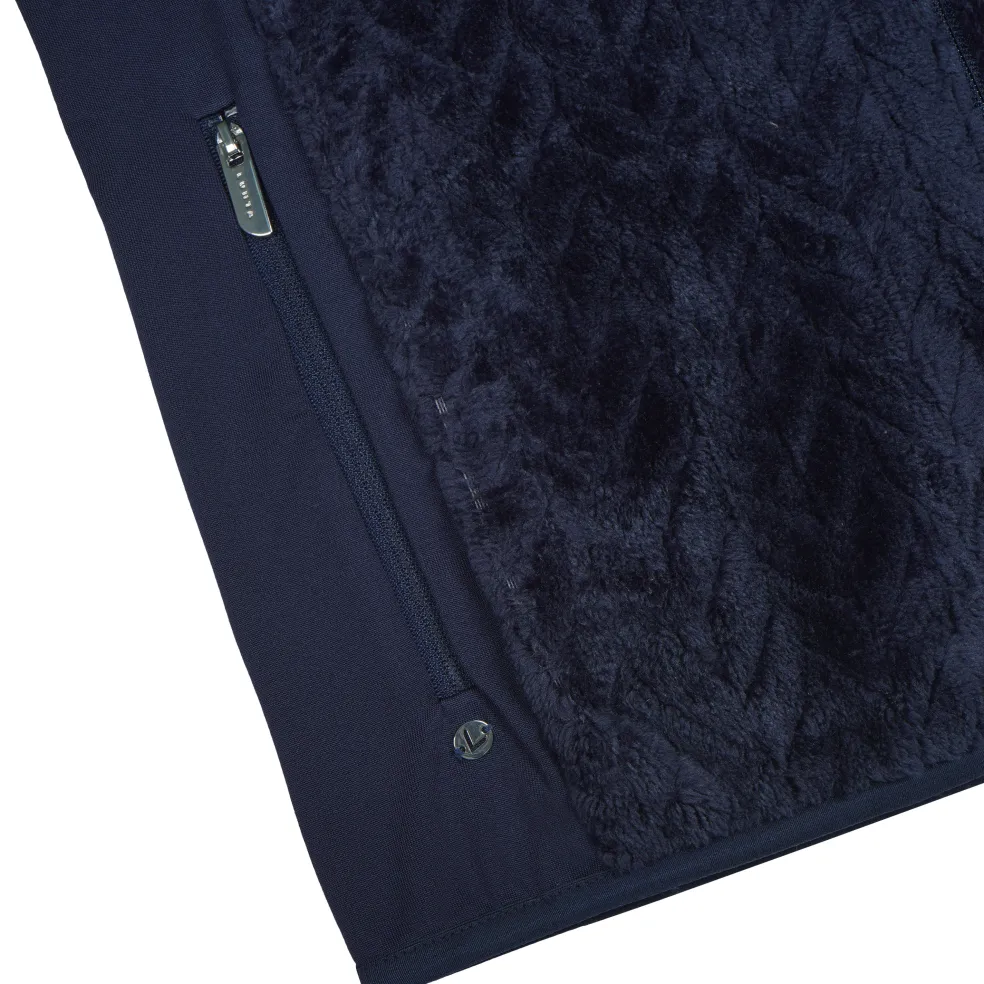 Luhta Ikaala fleece vest dames dark blue