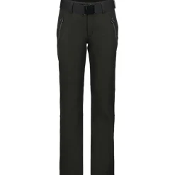 Luhta Joentaus D plus size softshell skibroek dames black