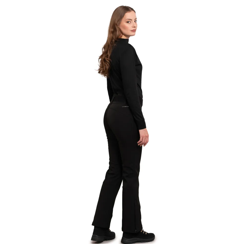 Luhta Joentaus softshell skibroek dames black