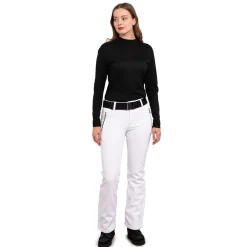 Luhta Joentaus softshell skibroek dames white