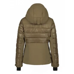 Luhta Mallatunturit softshell winterjas dames brown