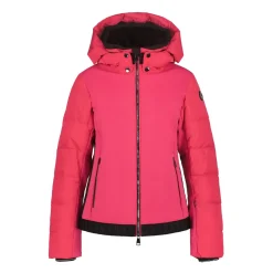 Luhta Salmivaara softshell winterjas dames raspberry