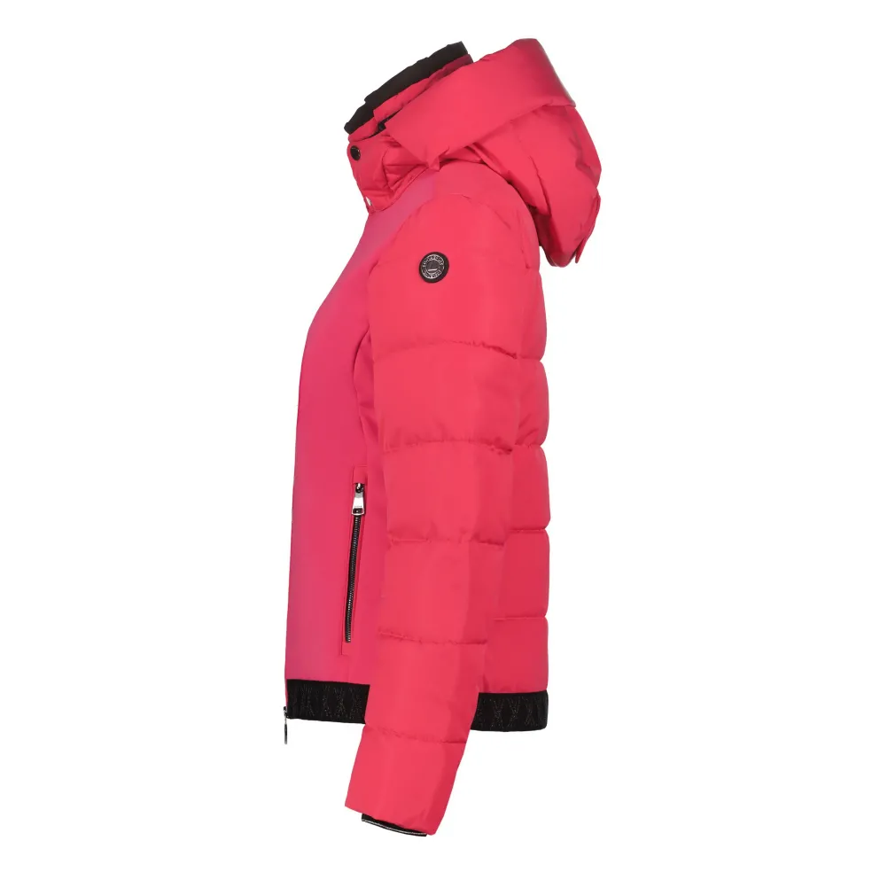 Luhta Salmivaara softshell winterjas dames raspberry