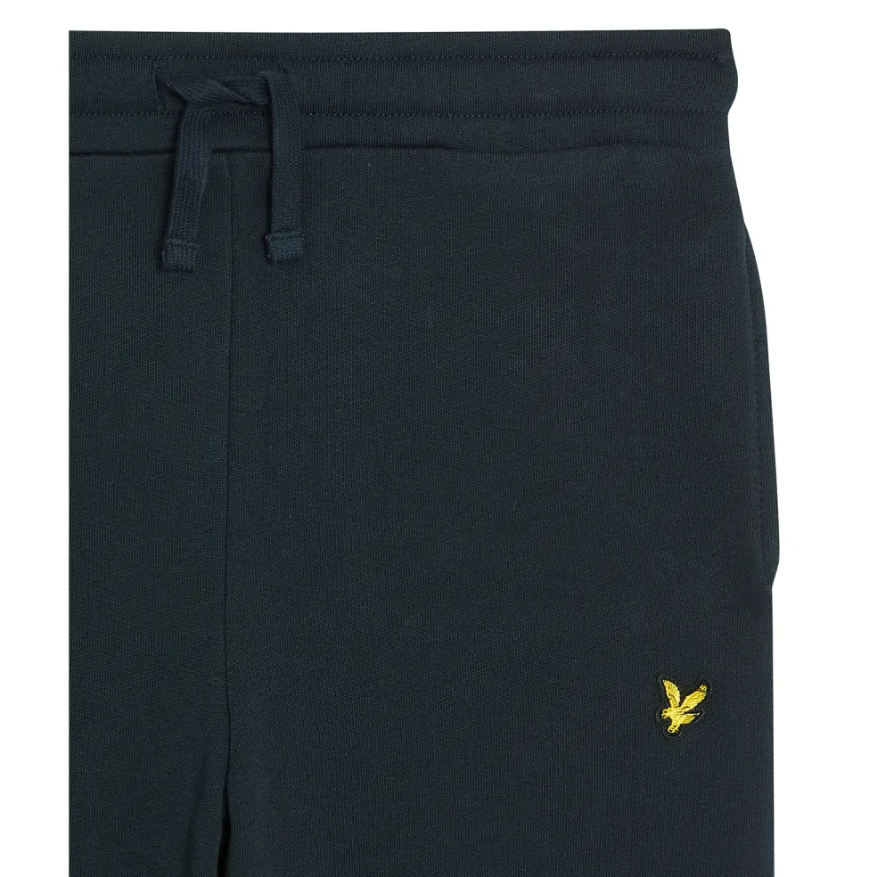 Lyle & Scott Brush Back joggingbroek junior dark navy