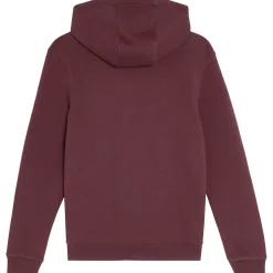 Lyle & Scott  Brush Back Pullover hoodie junior burgundy