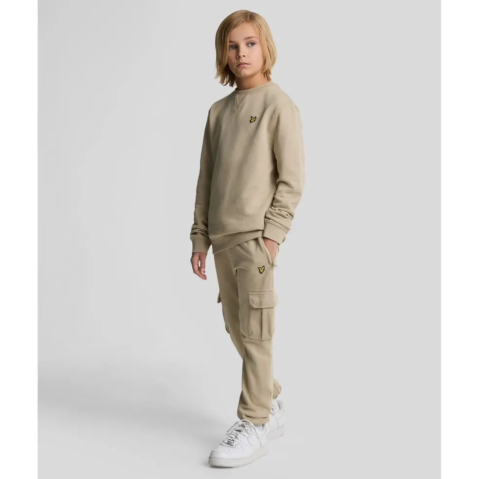 Lyle & Scott MLB2227V joggingbroek junior stone
