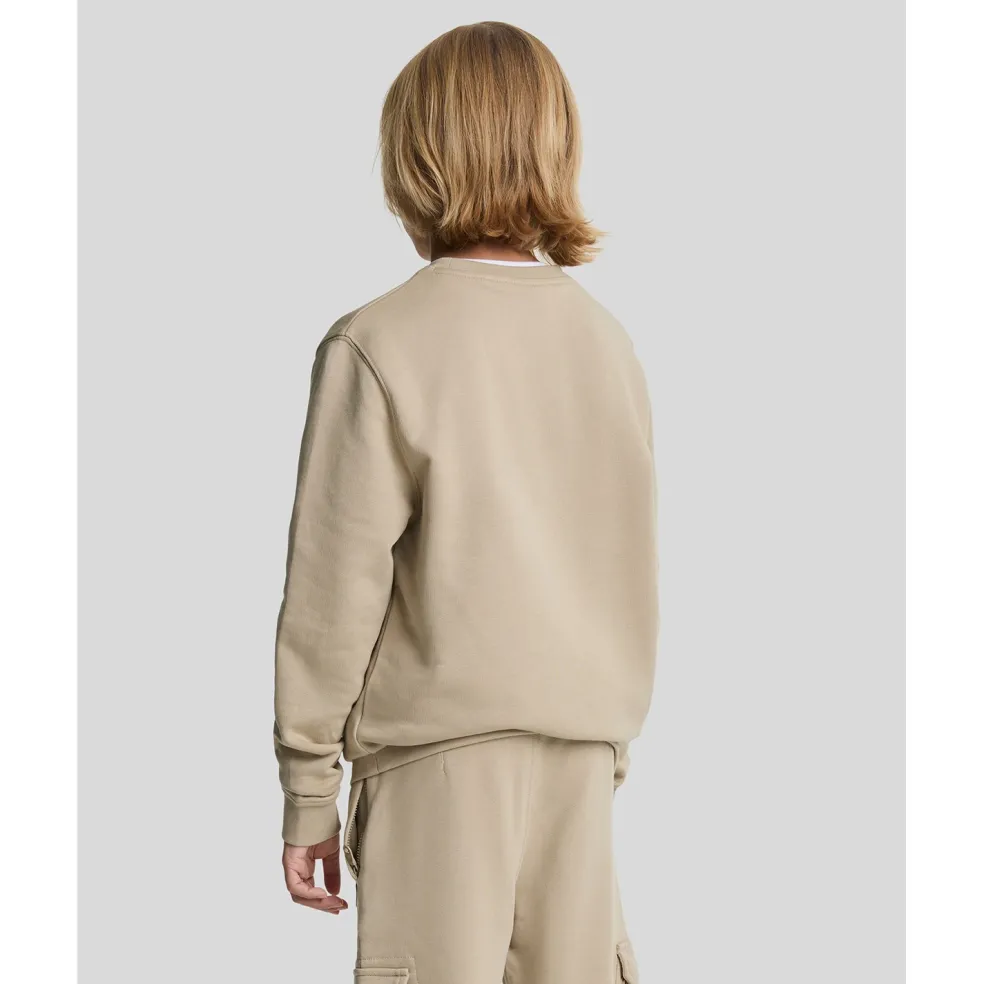 Lyle & Scott MLB2227V joggingbroek junior stone