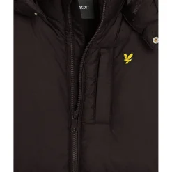 Lyle & Scott Ripstop Quilted Puffer jas junior jet black