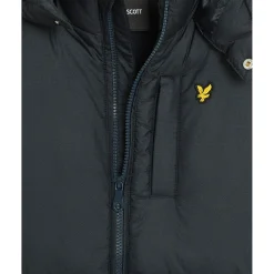 Lyle & Scott  Ripstop Quilted Puffer jas junior dark navy