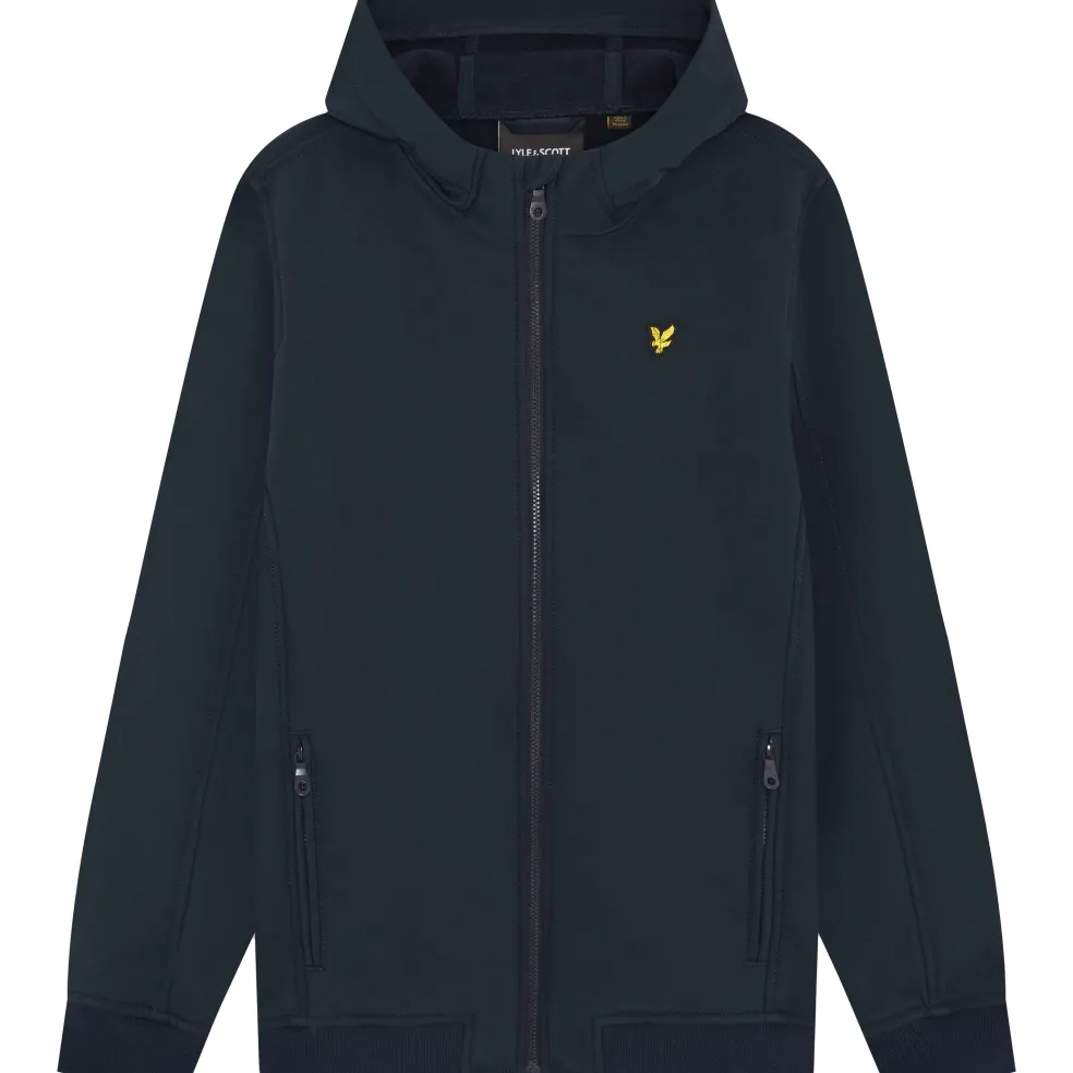 Lyle & Scott softshell jas junior dark navy