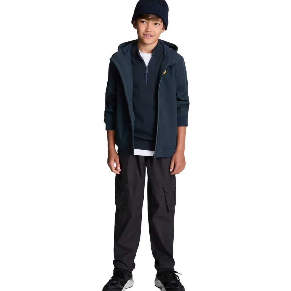 Lyle & Scott softshell jas junior dark navy