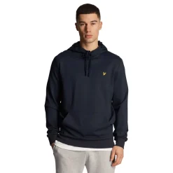 Lyle & Scott Sports Fly Fleece hoodie heren dark navy