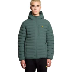 Lyle & Scott Sports Lightweight Puffer jas heren silver pine