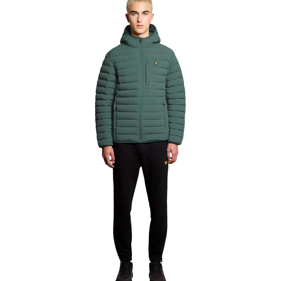Lyle & Scott Sports Lightweight Puffer jas heren silver pine