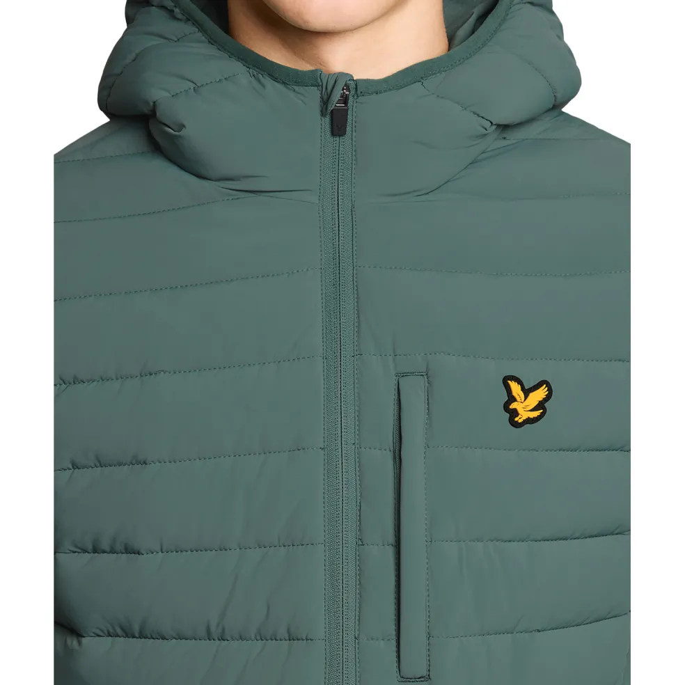 Lyle & Scott Sports Lightweight Puffer jas heren silver pine