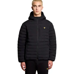 Lyle & Scott Sports Lightweight Puffer jas heren jet black
