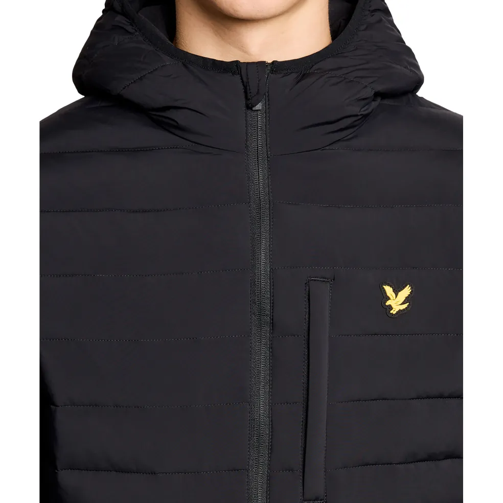 Lyle & Scott Sports Lightweight Puffer jas heren jet black
