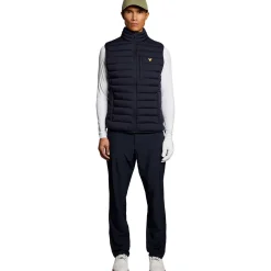 Lyle & Scott Sports Stretch Lightweight bodywarmer heren dark navy