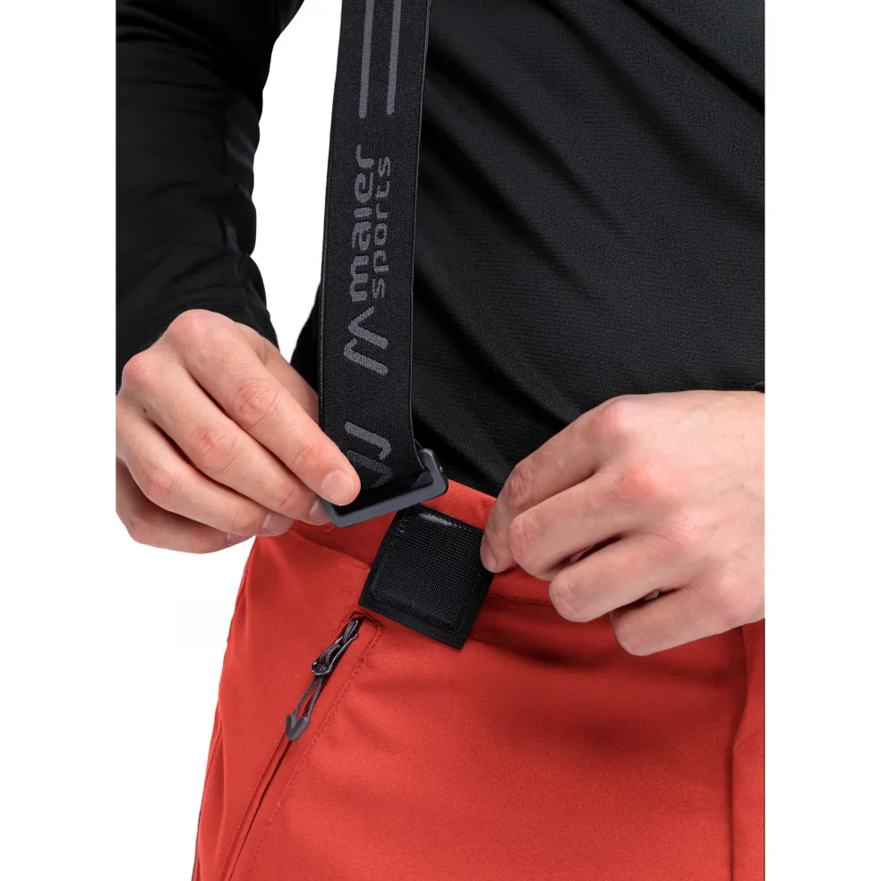 Maier Sports ANTON SLIM 2.0 skibroek heren paprika flame