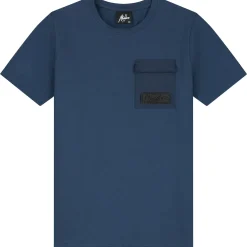 Malelions Nylon Pocket shirt junior navy