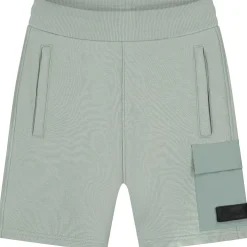 Malelions Nylon Pocket short junior agave green