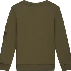 Malelions Nylon Pocket sweater junior moss green
