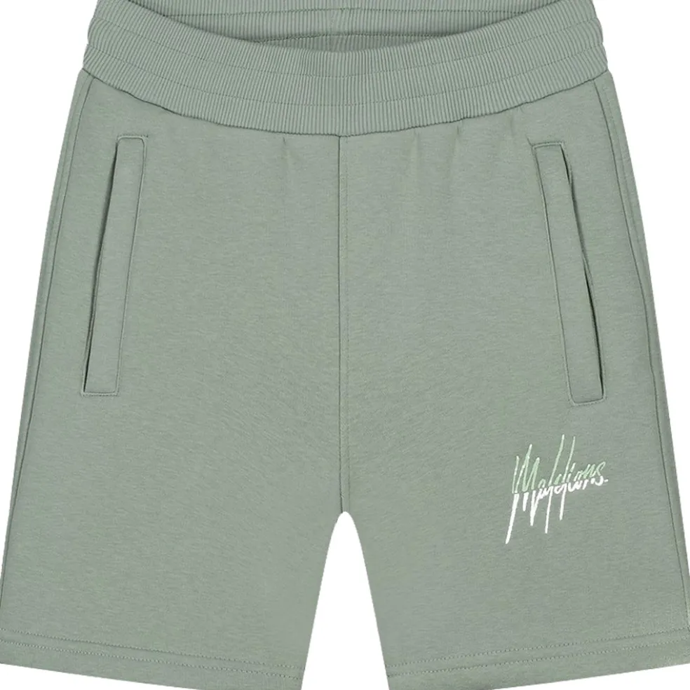 Malelions Split short junior agave green