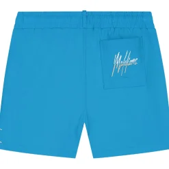 Malelions Split zwembroek junior aqua blue