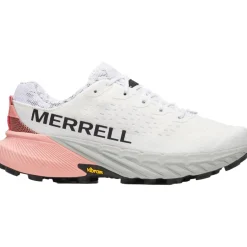 Merrell Agility Peak 5 hardloopschoenen dames white soft coral
