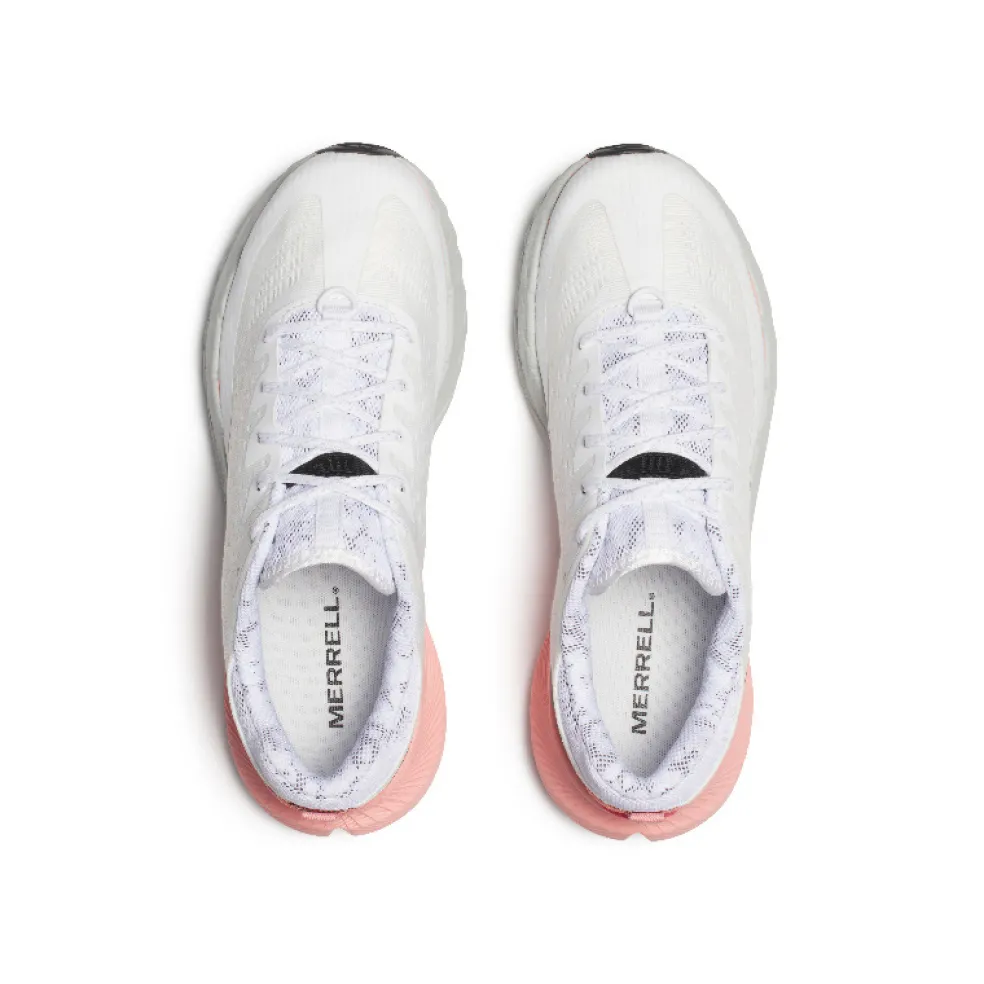 Merrell Agility Peak 5 hardloopschoenen dames white soft coral