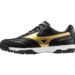 Mizuno Morelia Sala Classic TF voetbalschoenen black gold dark shadow