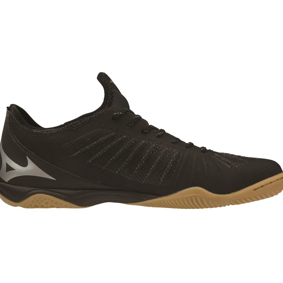 Mizuno Rebula Sala Elite zaalvoetbalschoenen black silver