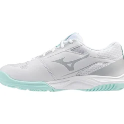 Mizuno Stealth Star 3 indoorschoenen junior white blue tint