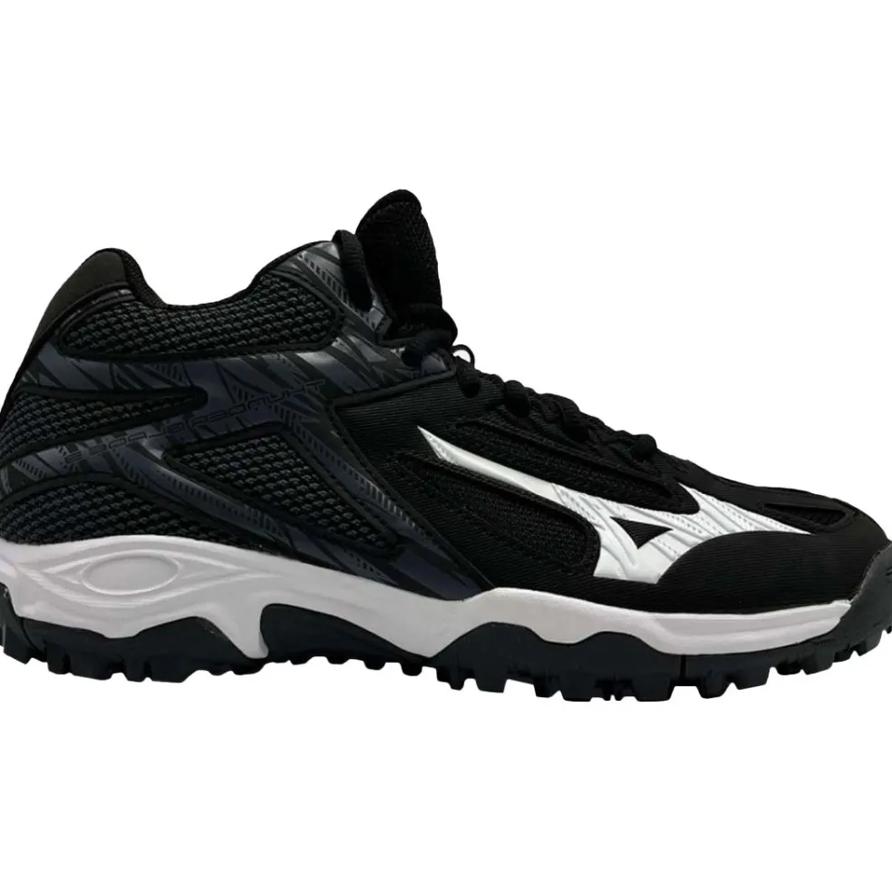 Mizuno Thunderblade 3 Outdoor korfbalschoenen black white ebony