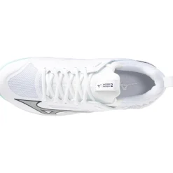 Mizuno Wave Panthera 2 hockeyschoenen dames white blue tint